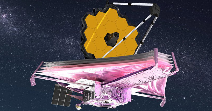 James Webb Space Telescope. Artist conception of the James Webb Space Telescope. Credit: NASA GSFC/CIL/Adriana Manrique Gutierrez