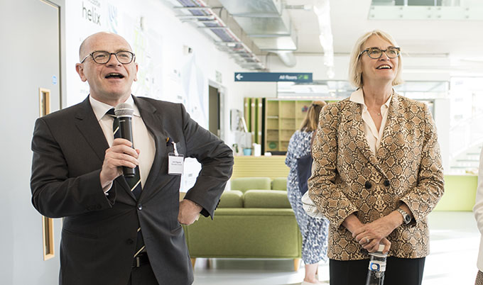 Margot James Visit - Press Office - Newcastle University