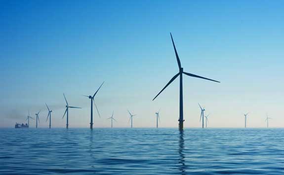 Wind Turbine in the sea