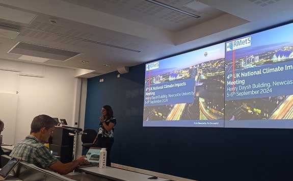 The 4th UK National Climate Impacts Meeting was recently hosted in the Henry Daysh building